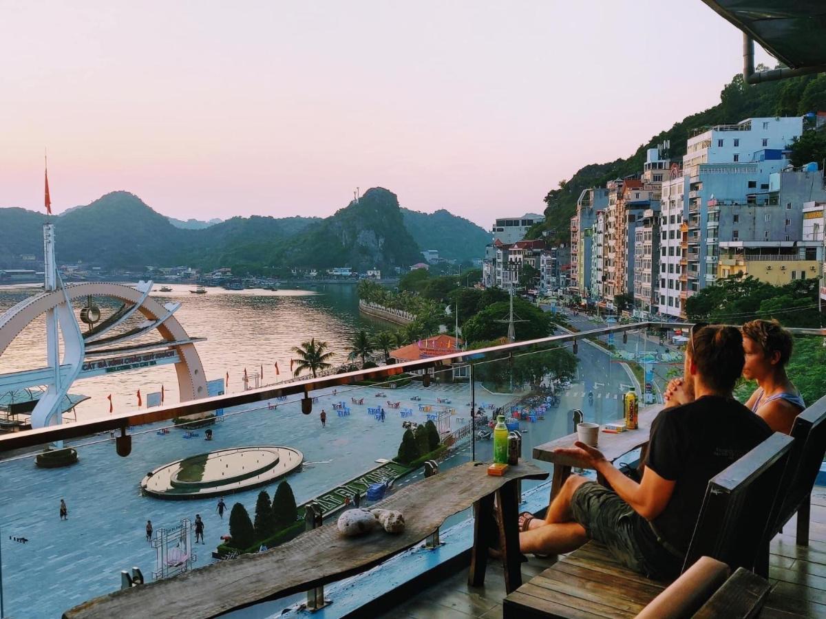 Catba Pod Hostel - Restaurant And Rooftop Bar Dong Khe Sau Kültér fotó