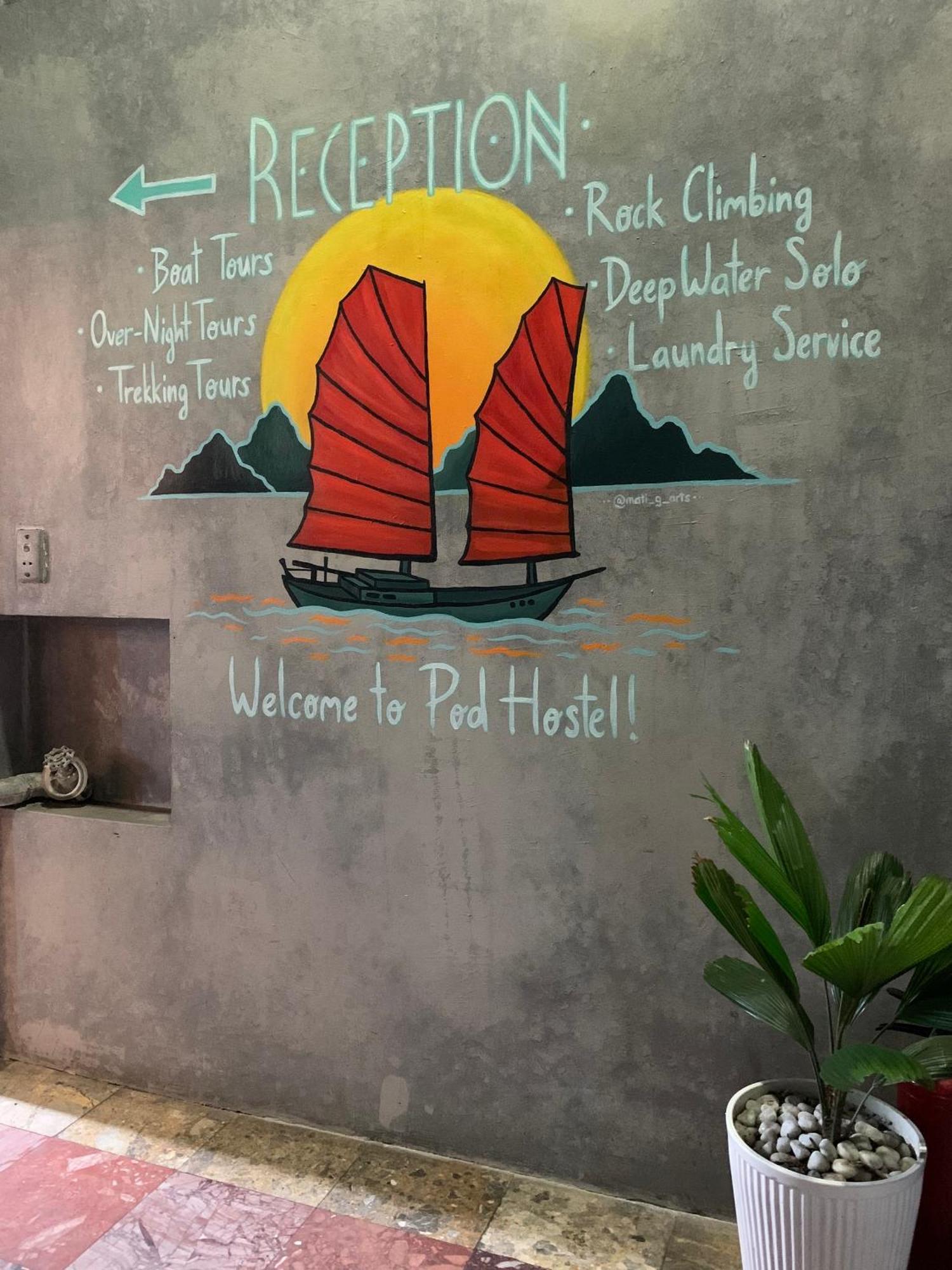 Catba Pod Hostel - Restaurant And Rooftop Bar Dong Khe Sau Kültér fotó