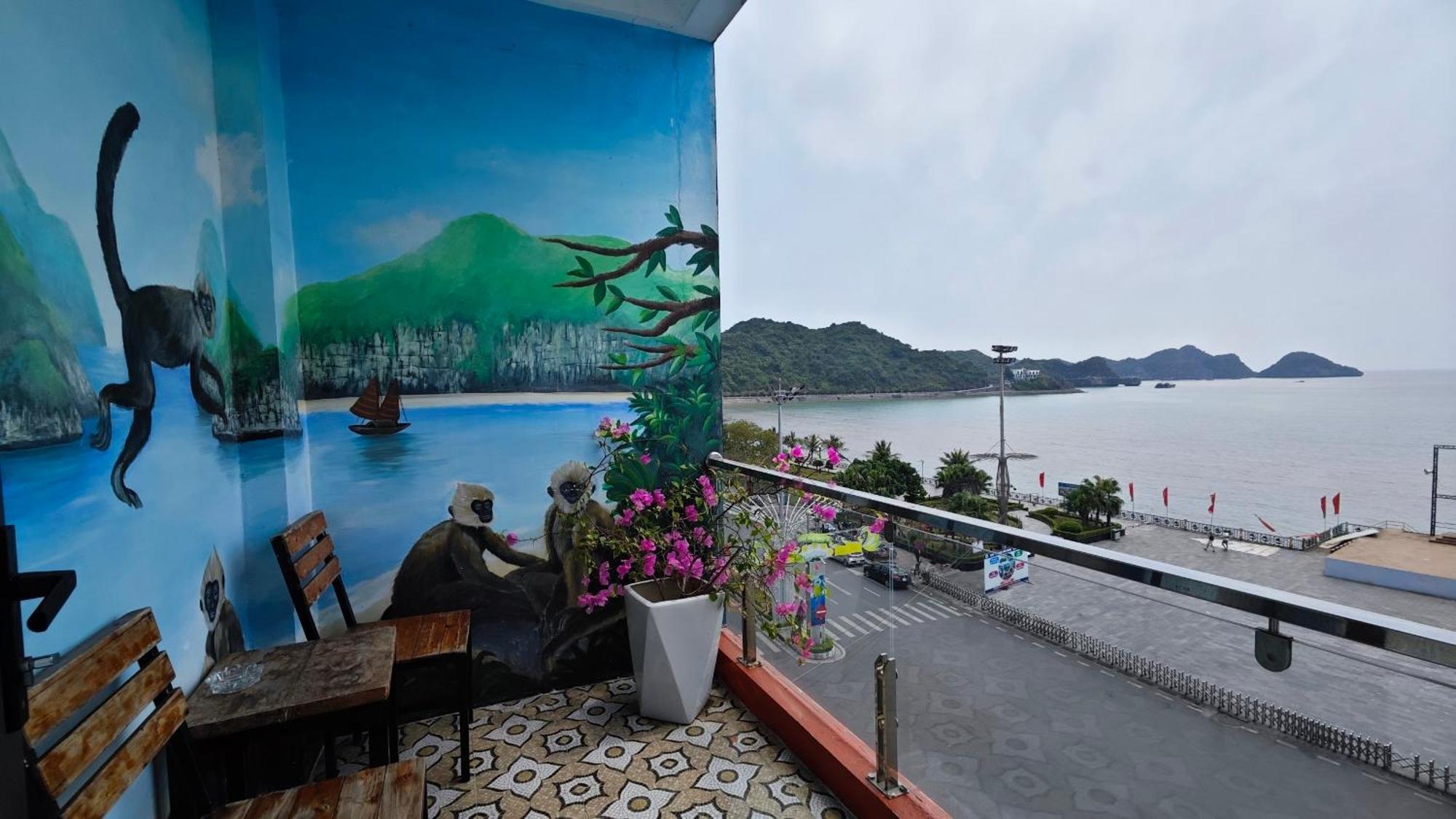 Catba Pod Hostel - Restaurant And Rooftop Bar Dong Khe Sau Kültér fotó